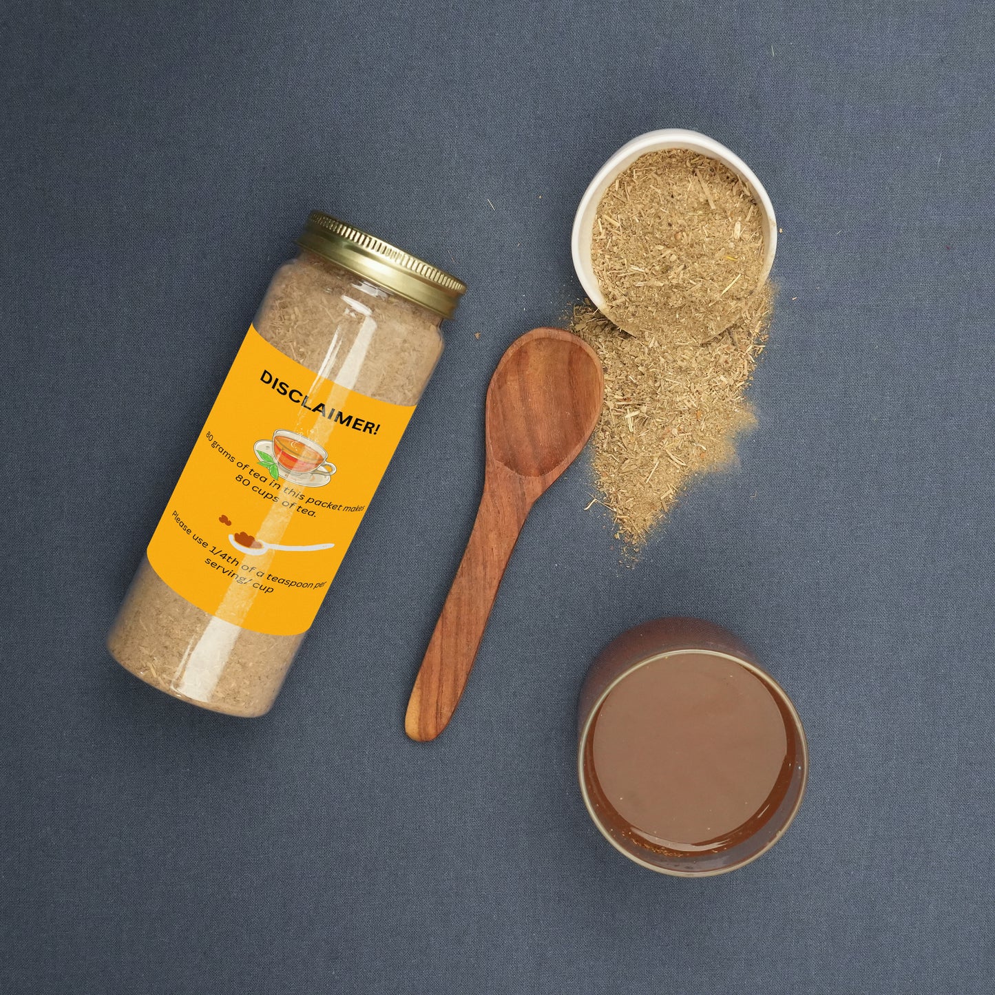 All In 1 "Weight Loss Ayurvedic Herbs Blend" Combo - 100% Pure Himachali Honey + 60 Ayurvedic Herbs Tea