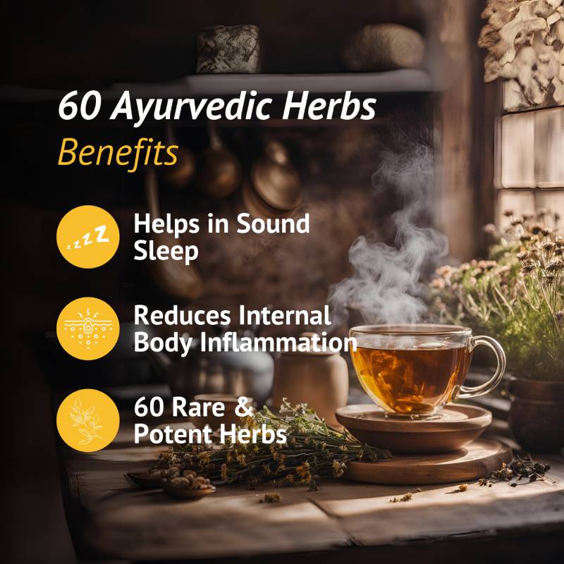 High Tea - 60 Ayurvedic Herbs